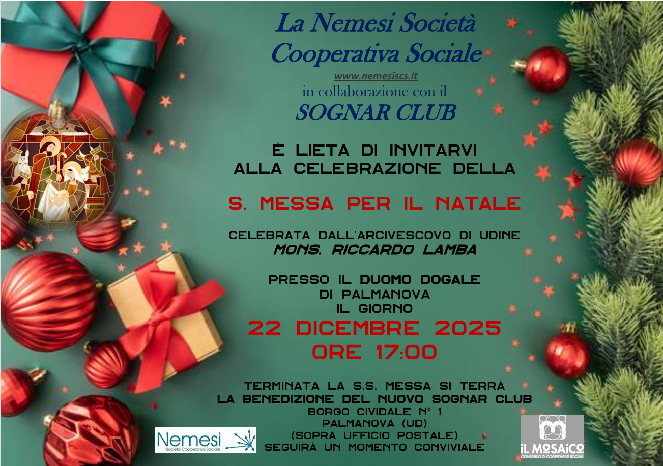 Natale '25 - Arcivescovo + Sognar
